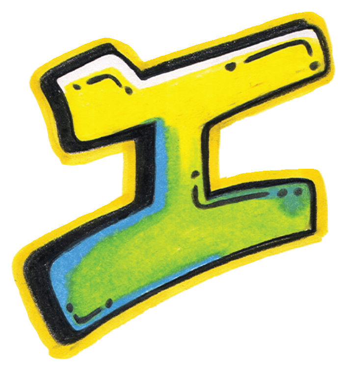 Graffiti Letter I