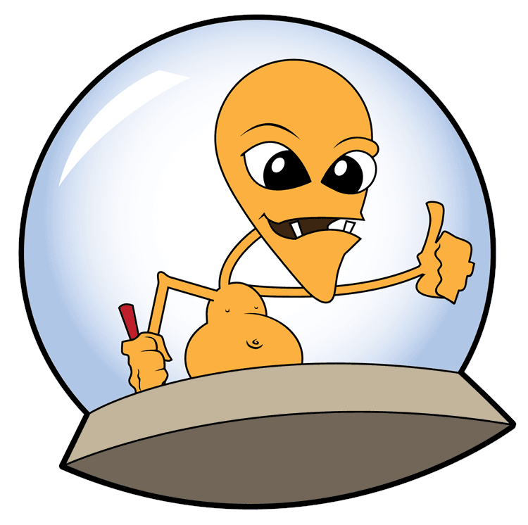 ALIEN THUMBS UP