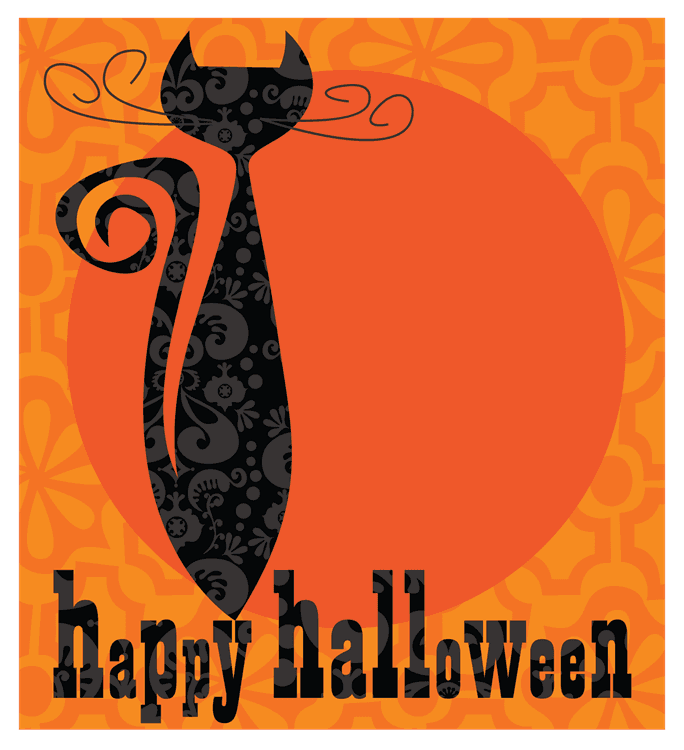 Happy Halloween Cat