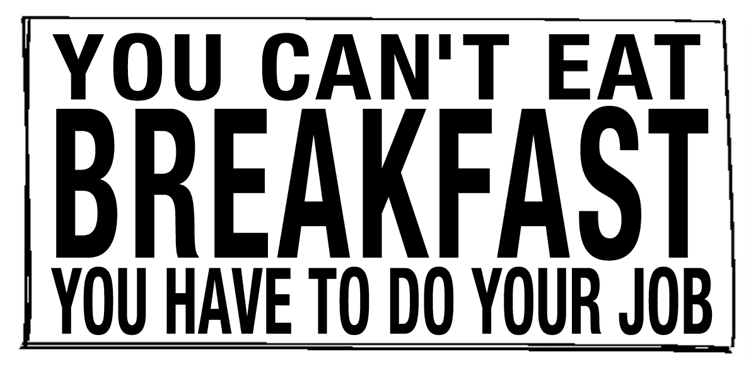No Breakfast