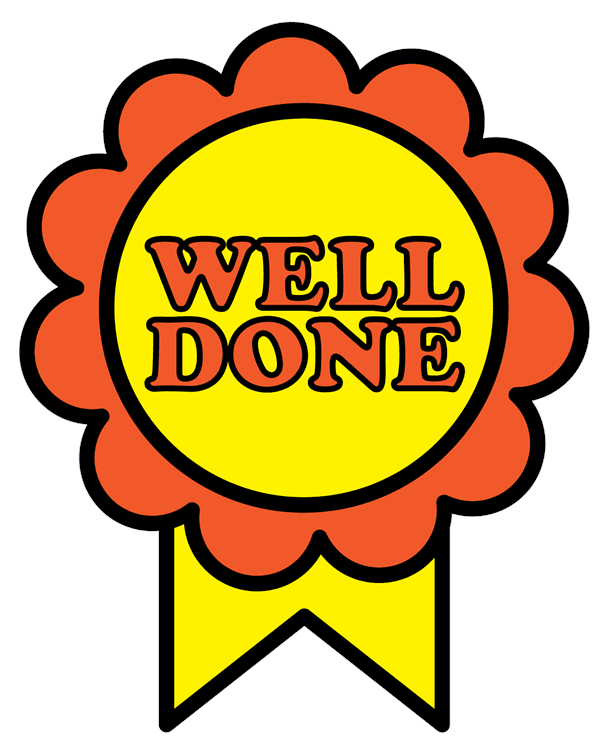 Well Done Ribbon