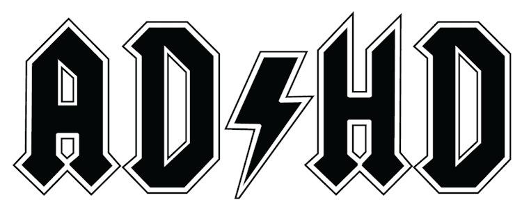 ADHD Funny Logo
