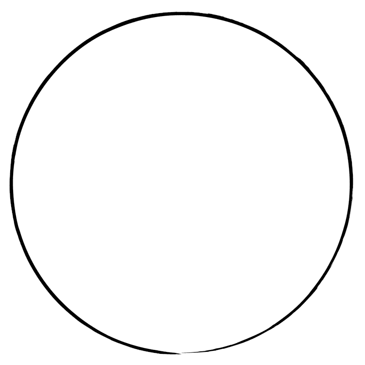 Rough Circle Border