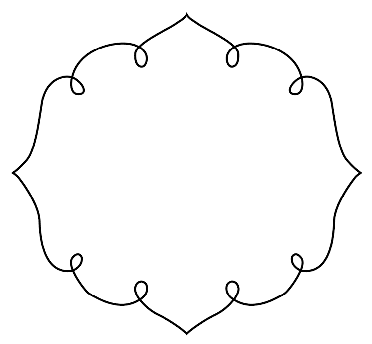 Curly Border