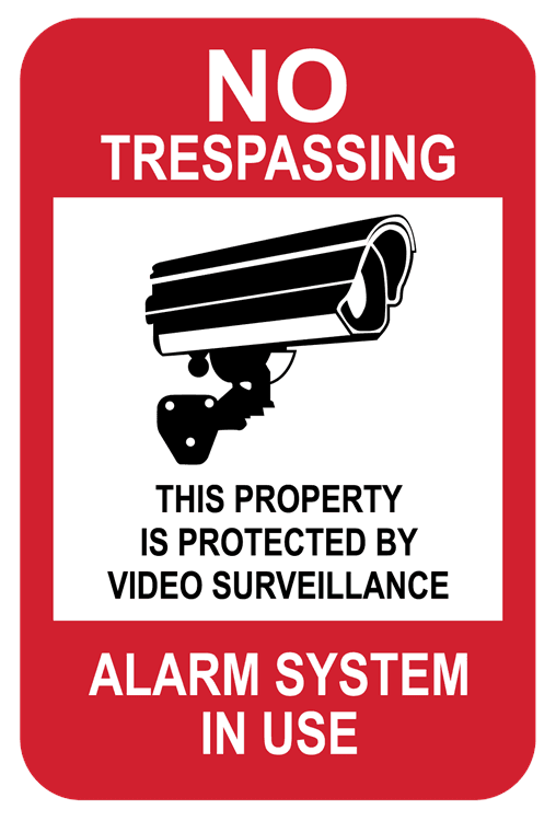 No Trespassing