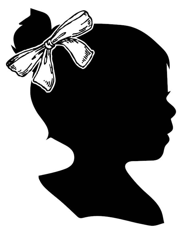 Gir lSilhouette 2