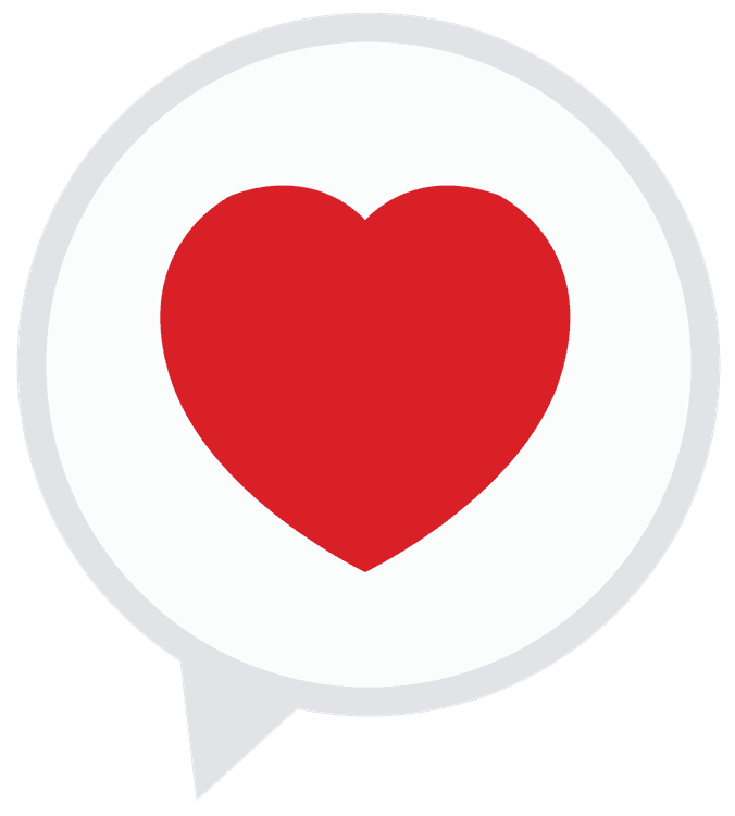 Bubble Love Heart