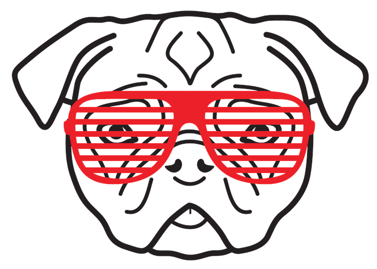 Hipster Dog