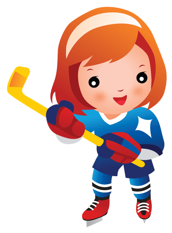 Hockey Player Girl