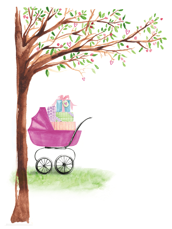 Baby Carriage Girl