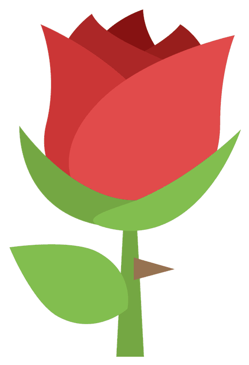 Simple Red Flower