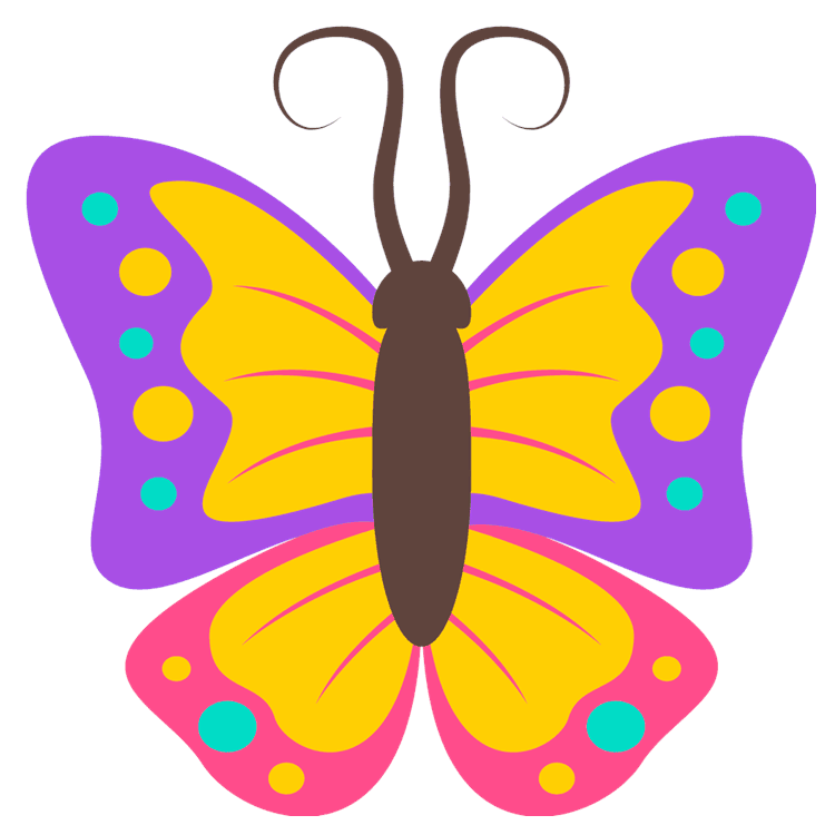 Cute Kids Butterfly