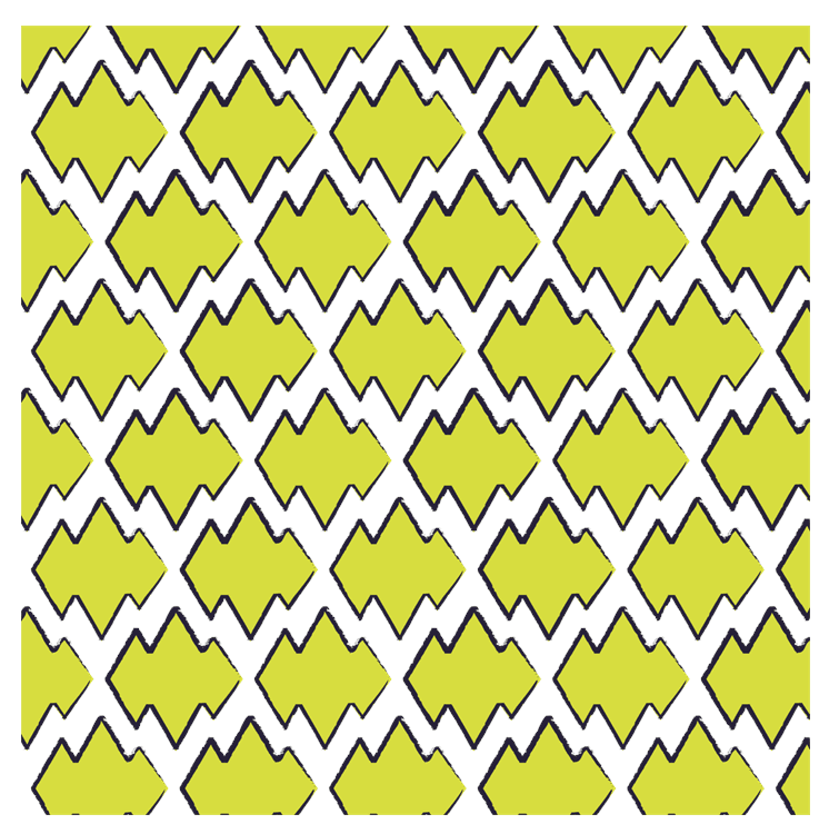 Artistic Diamonds Outlined