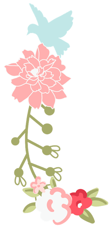 Letter L Flower