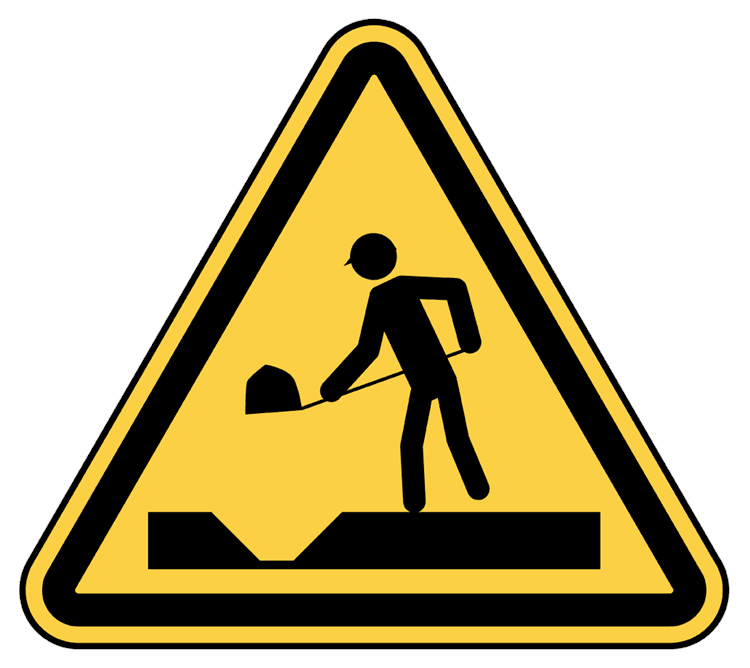 Open Trench Warning