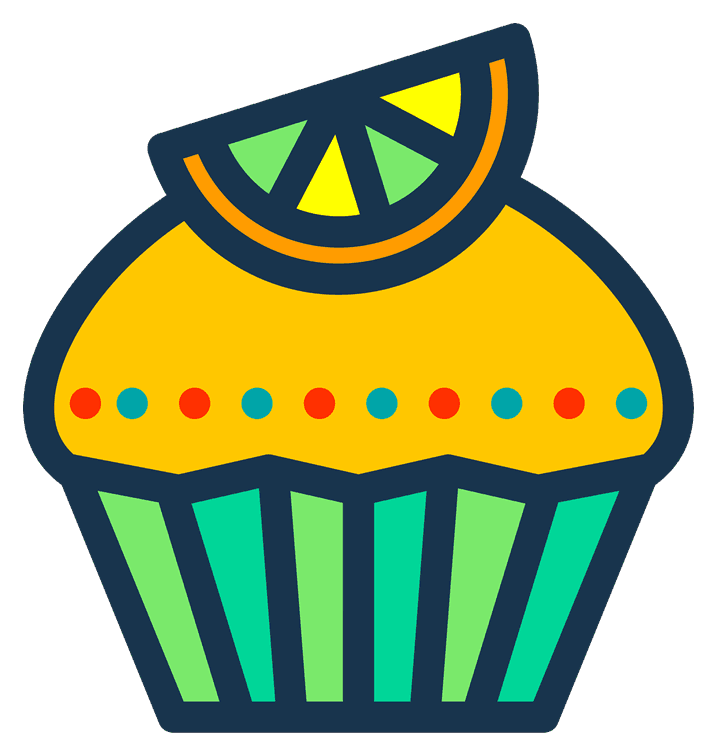 Orange Cupcake