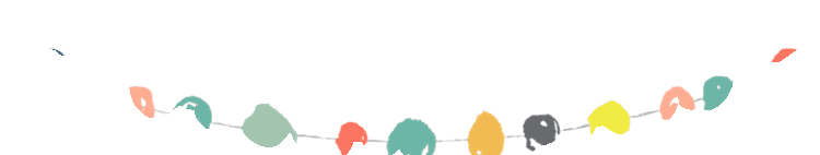 Rainbow Dots Banner