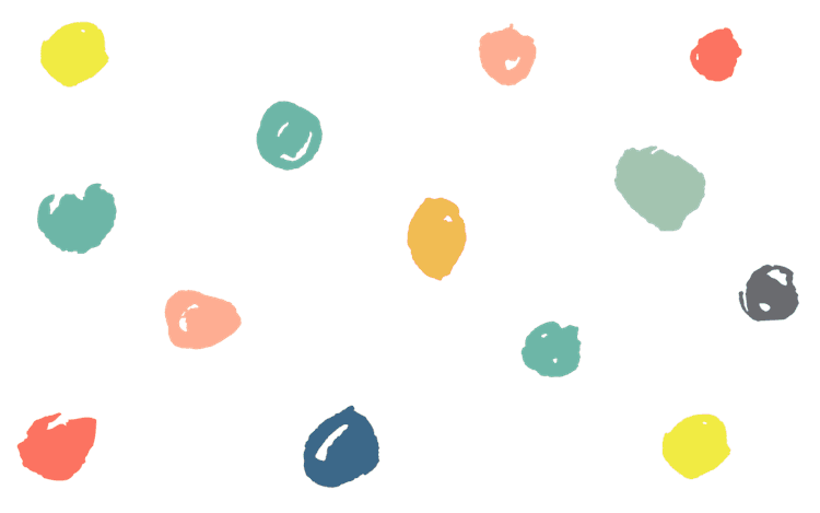 Rainbow Sketch Dots