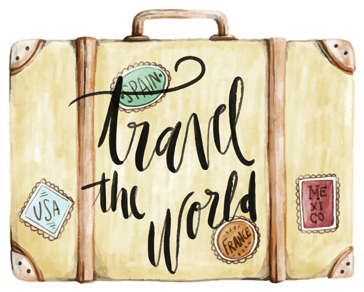 travel suitcase