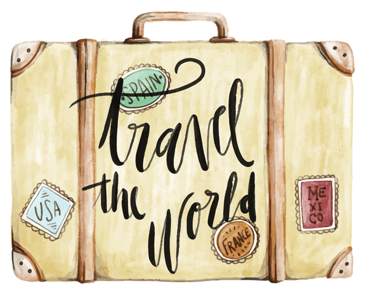 travel suitcase