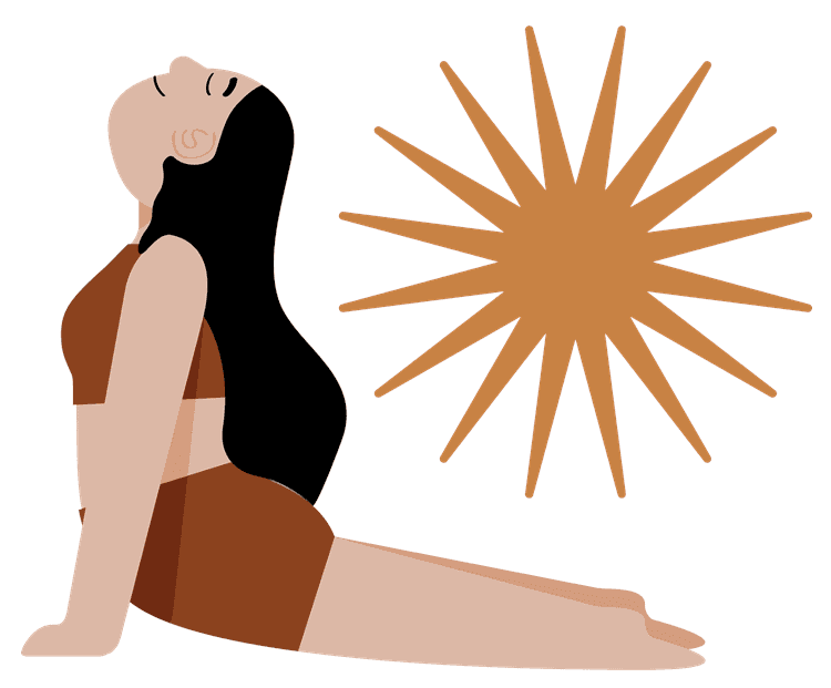 Woman Cobra Pose