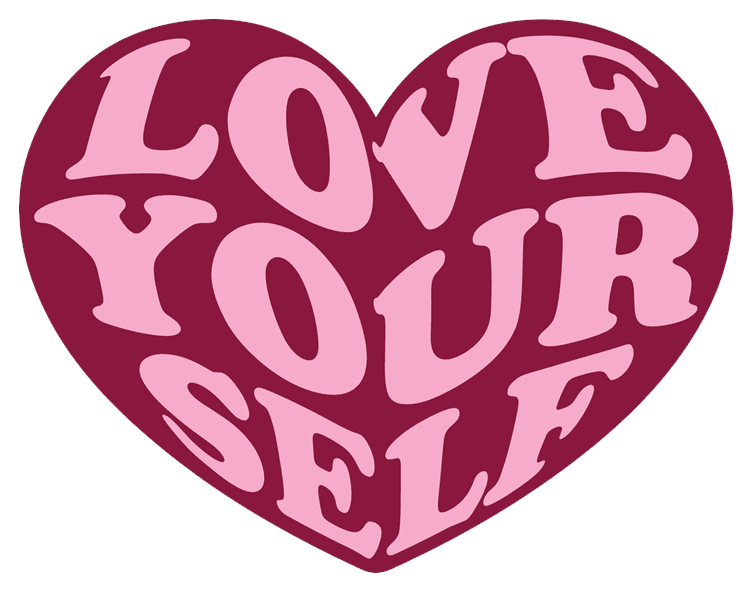 Love Yourself Burgundy