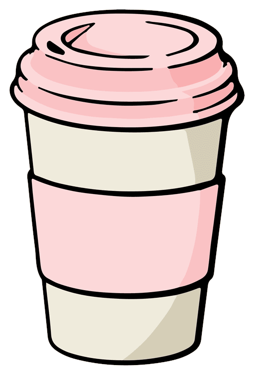 Pink Coffee Cup