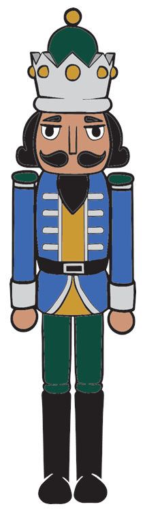 Blue Nutcracker
