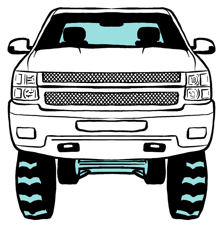 Truck Front Facing
