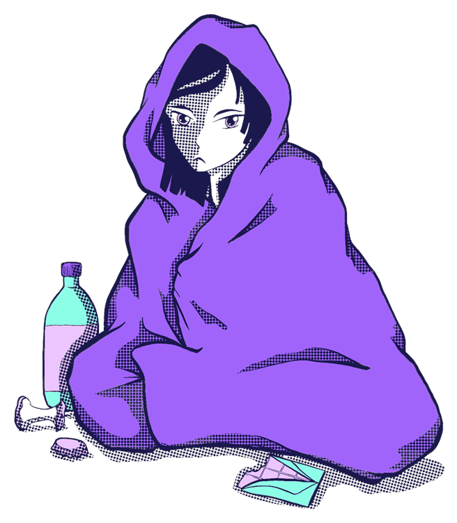 Blanket Lady 2