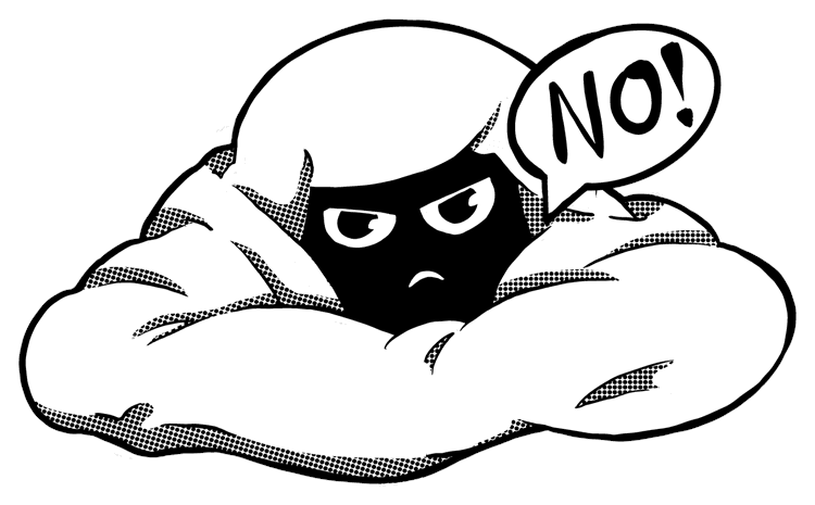 Blanket Says No