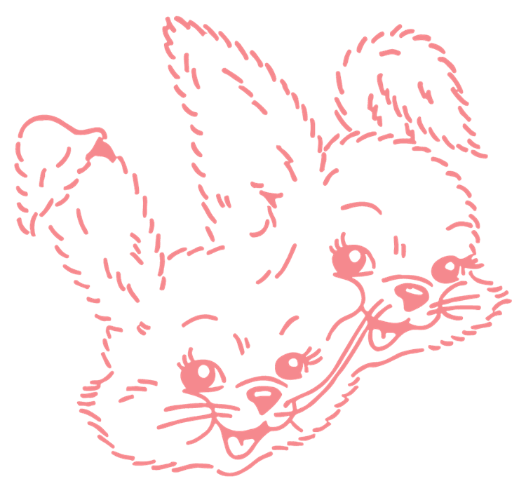 Twin Bunnies Y2K