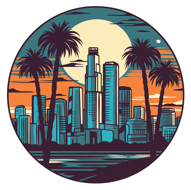 LA Downtown Skyline