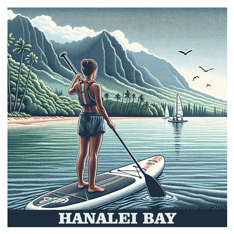 Hawaii, Hanalei Bay