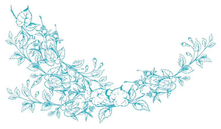 Blue Flower Branch