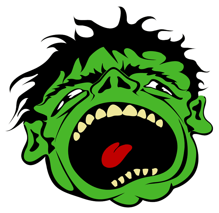 Screaming Green Boy