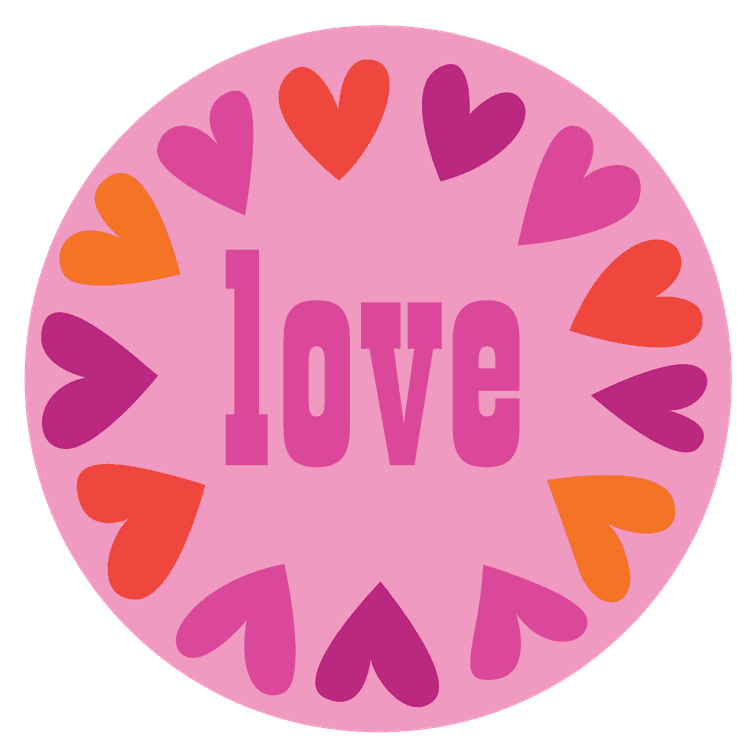 Love Heart Circle